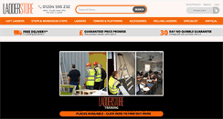 Desktop Screenshot of ladderstore.com
